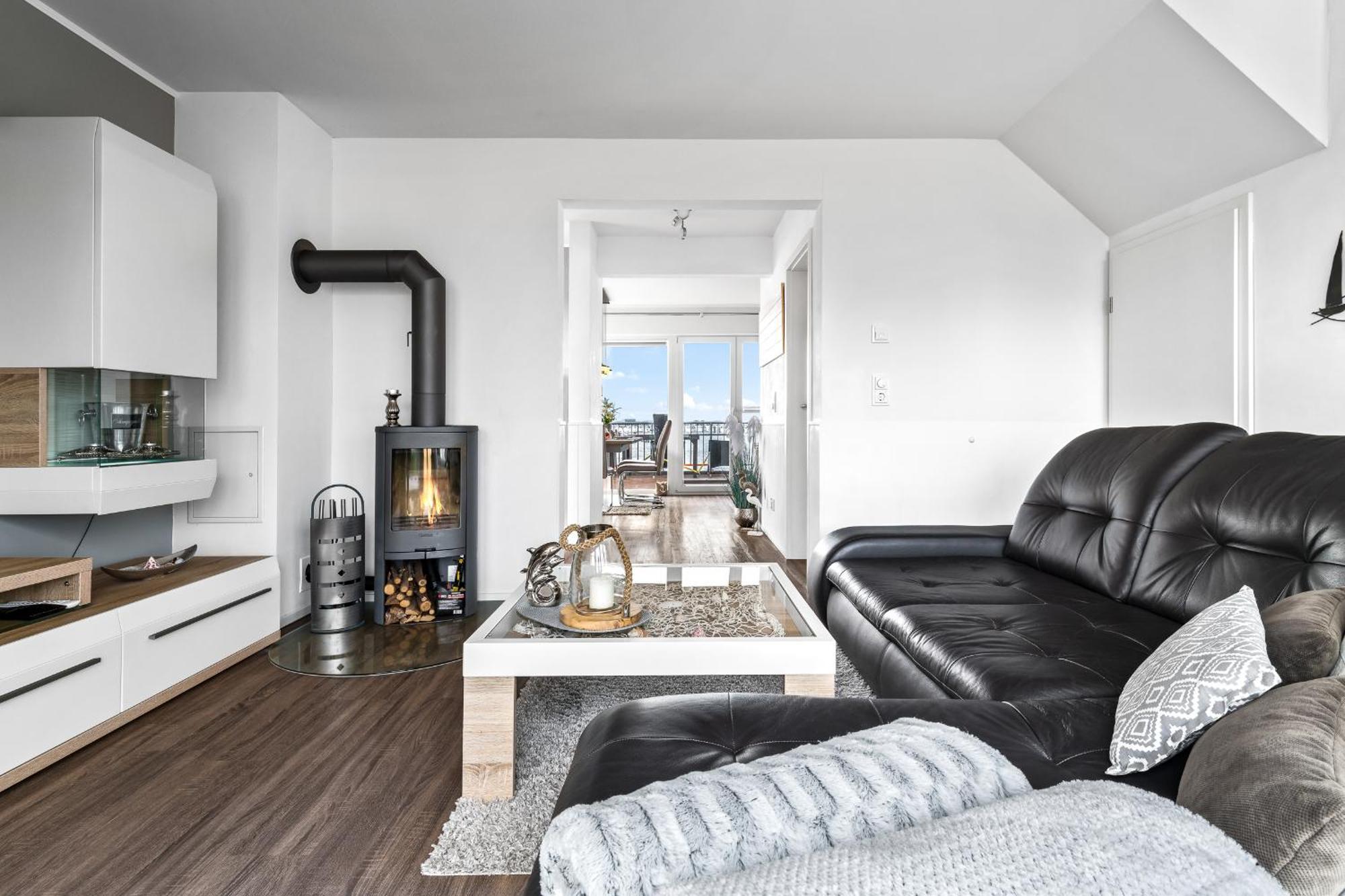 Ferienwohnung Hafenlounge Olpenitz Bagian luar foto
