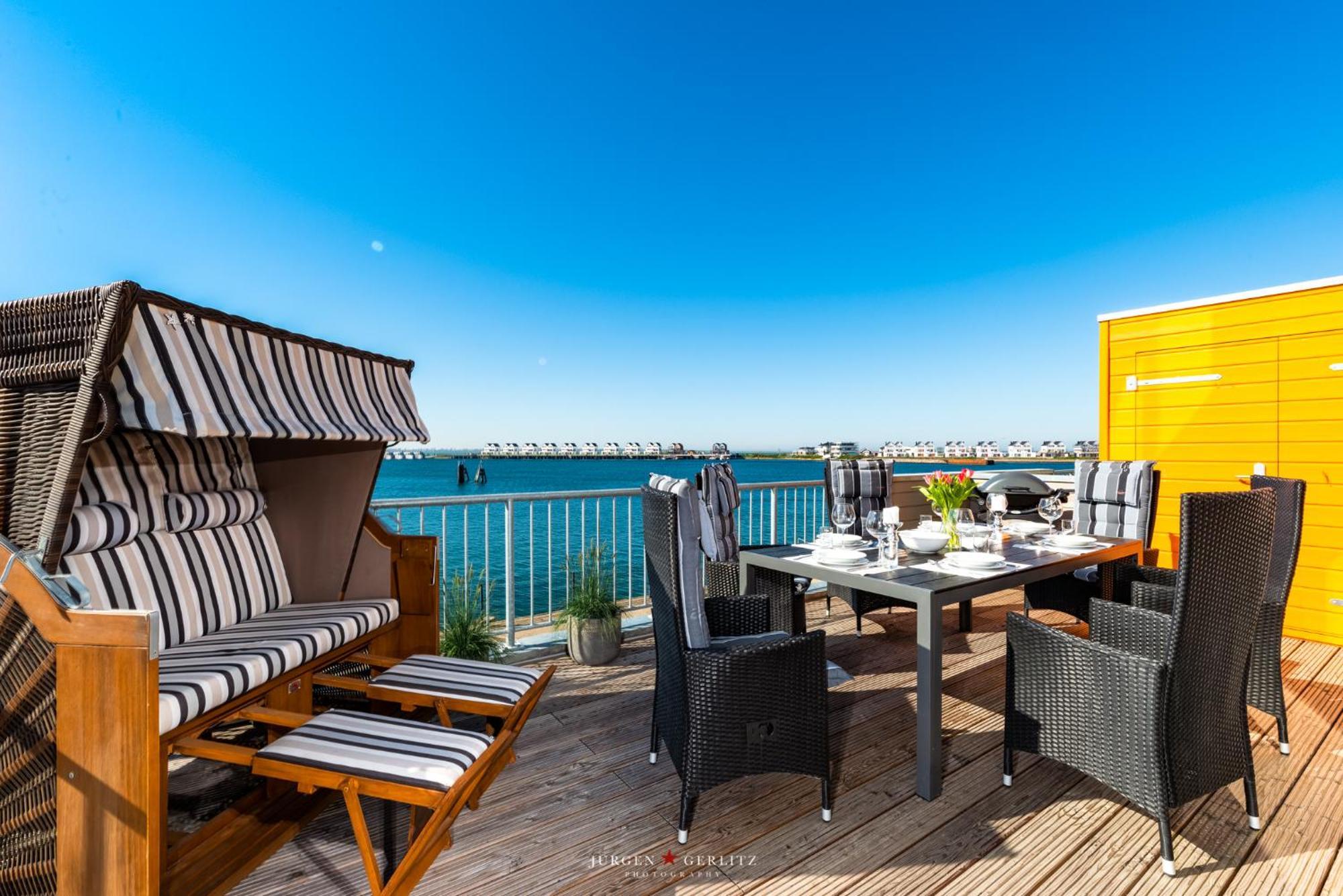 Ferienwohnung Hafenlounge Olpenitz Bagian luar foto