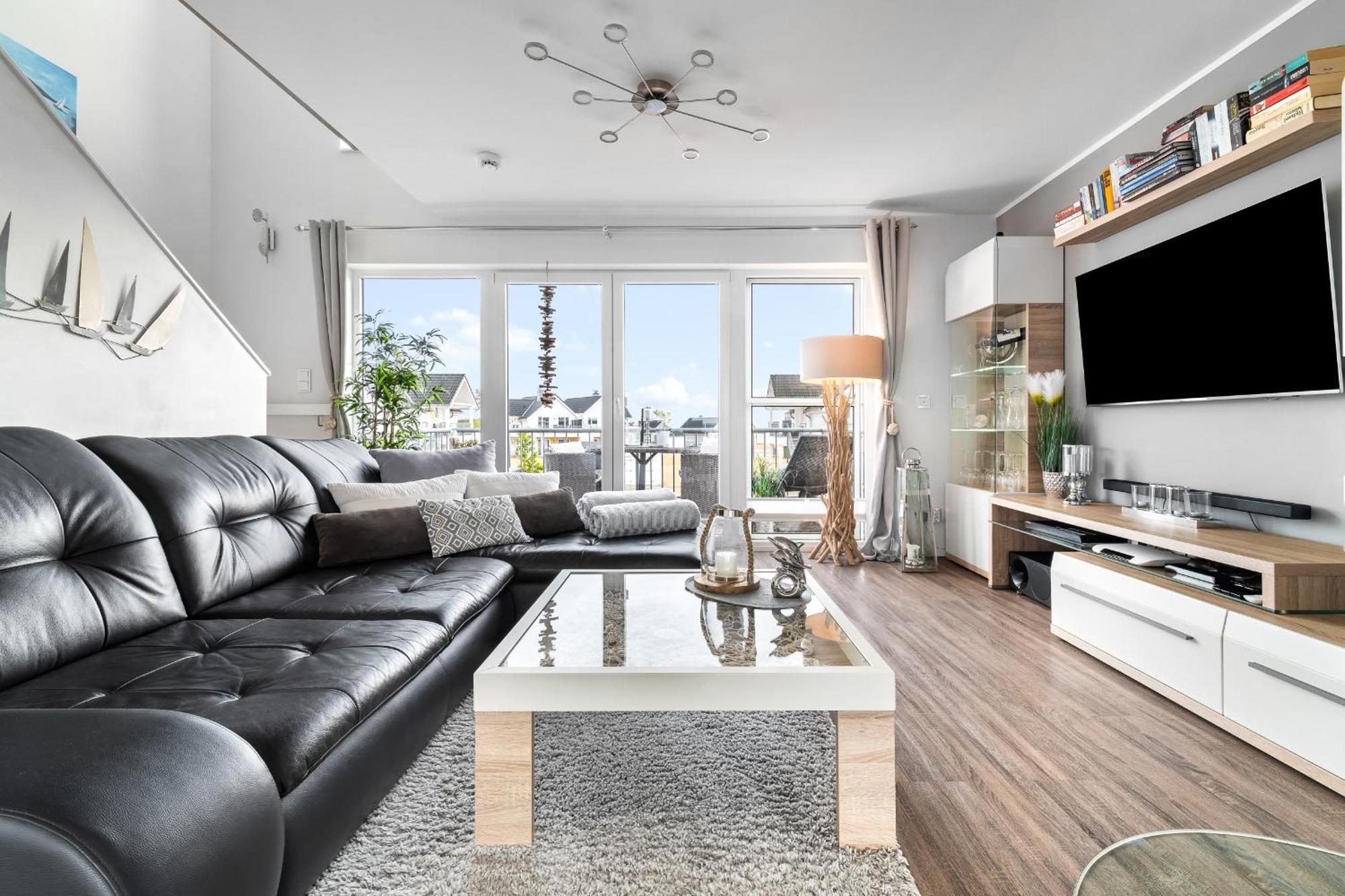 Ferienwohnung Hafenlounge Olpenitz Bagian luar foto